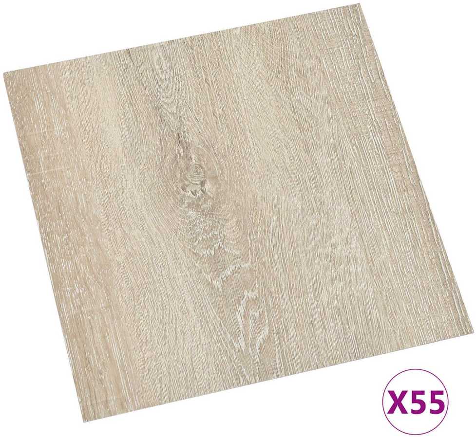 Grindų lentos Smėlio 5,11 m² 55 vnt. PVC