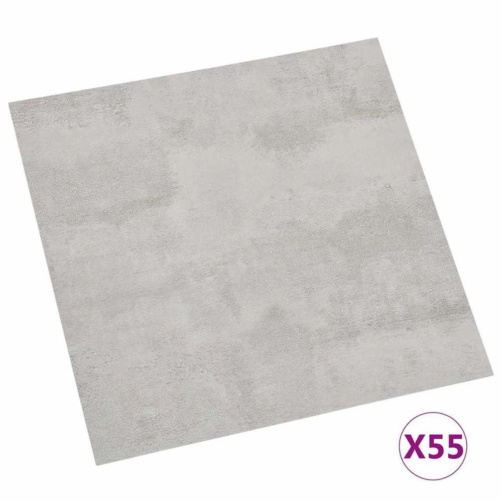 Grindų lentos Pilka ir Šviesiai Pilka 5,11 m² 55 vnt. PVC