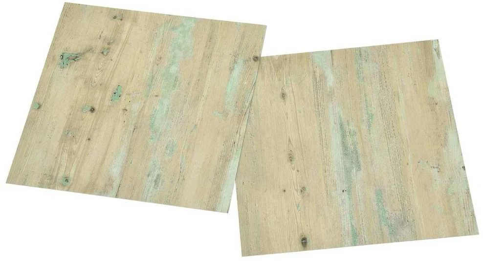 Grindų lentos Balta ir Šviesiai Ruda 5,11 m² 55 vnt. PVC