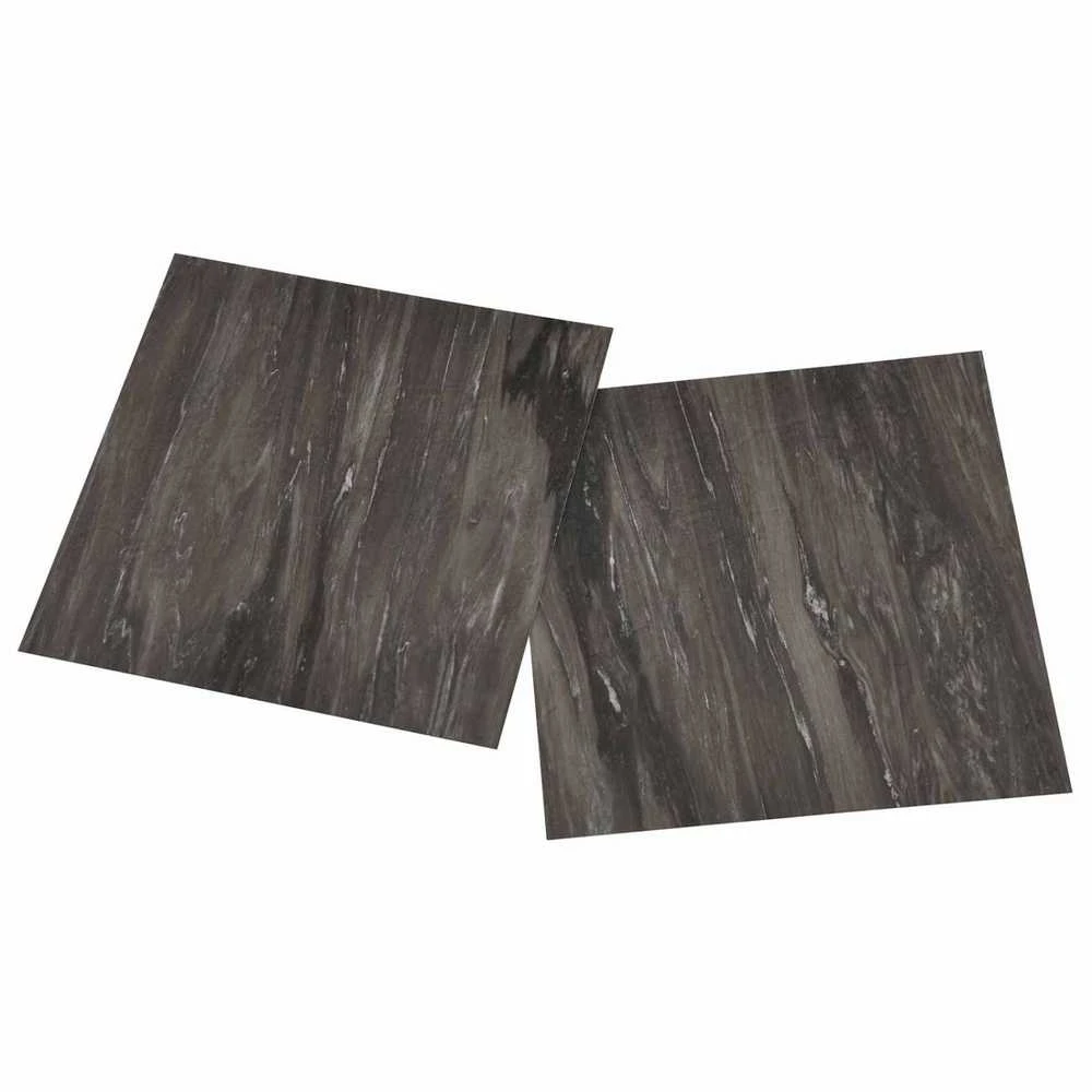 Grindų lentos Tamsiai pilka 5,11 m² 55 vnt. PVC