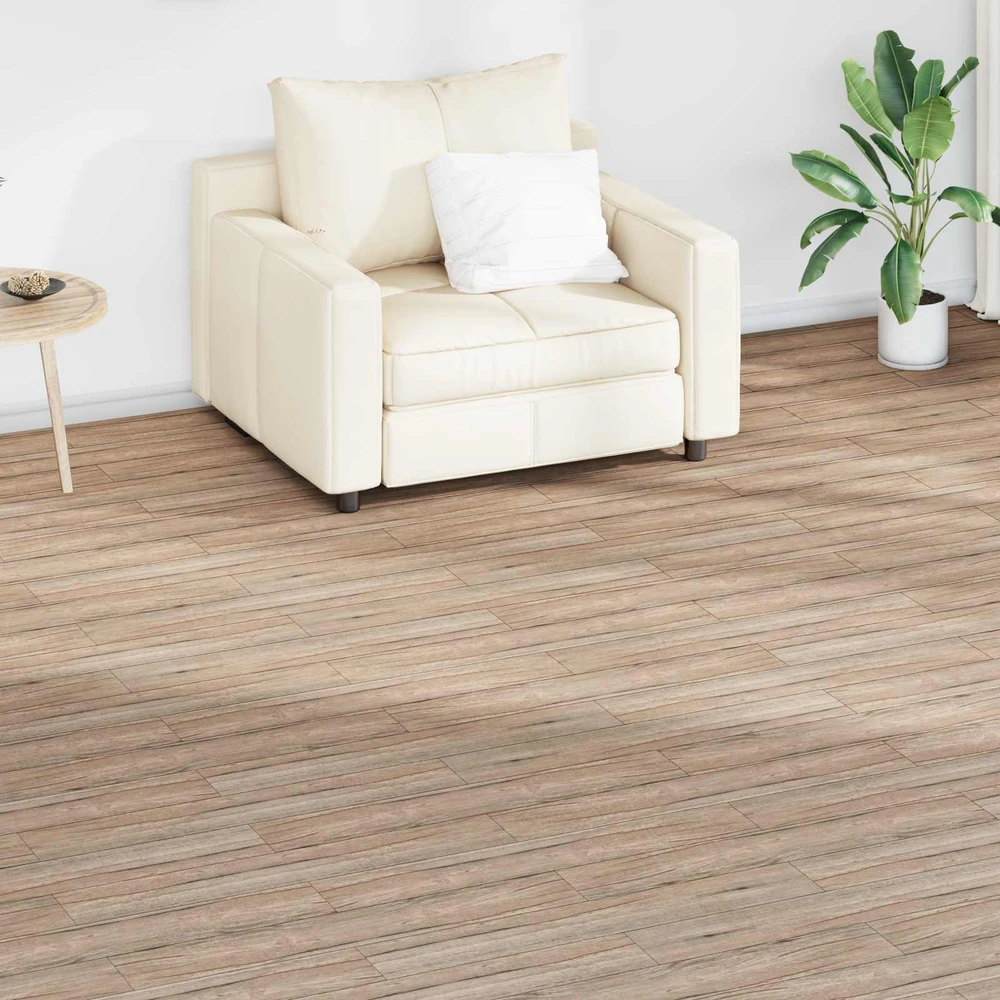 Grindų lentos Ąžuolo ruda 2,51 m² 18 vnt. PVC