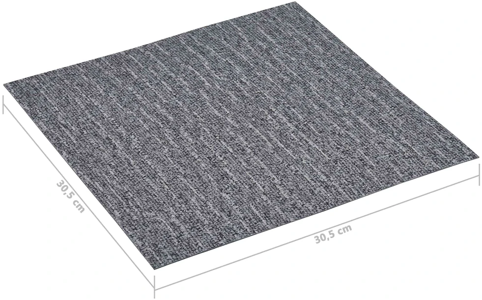 Grindų lentos Balta ir pilka 5,11 m² 55 vnt. PVC
