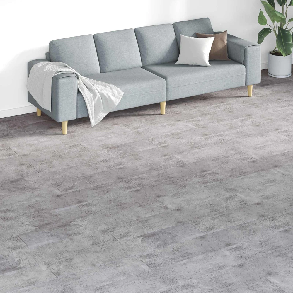 Grindų lentos Cementas rudas 5,26 m² 18 vnt. PVC