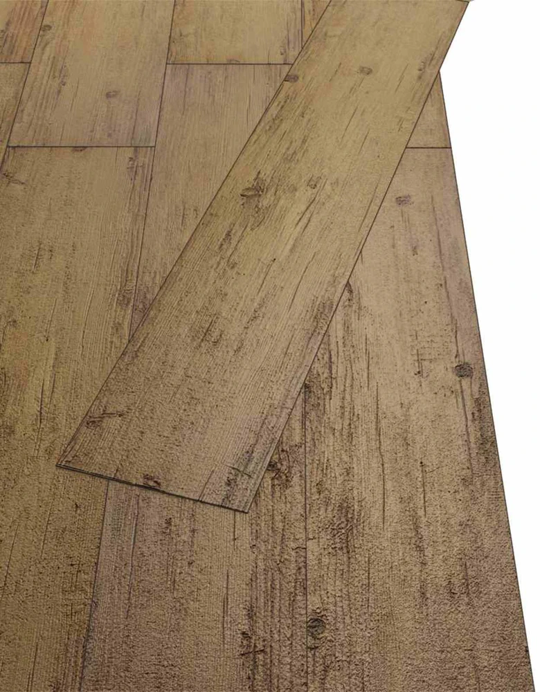 Grindų lentos Lazdynų rudas 5,26 m² 18 vnt. PVC