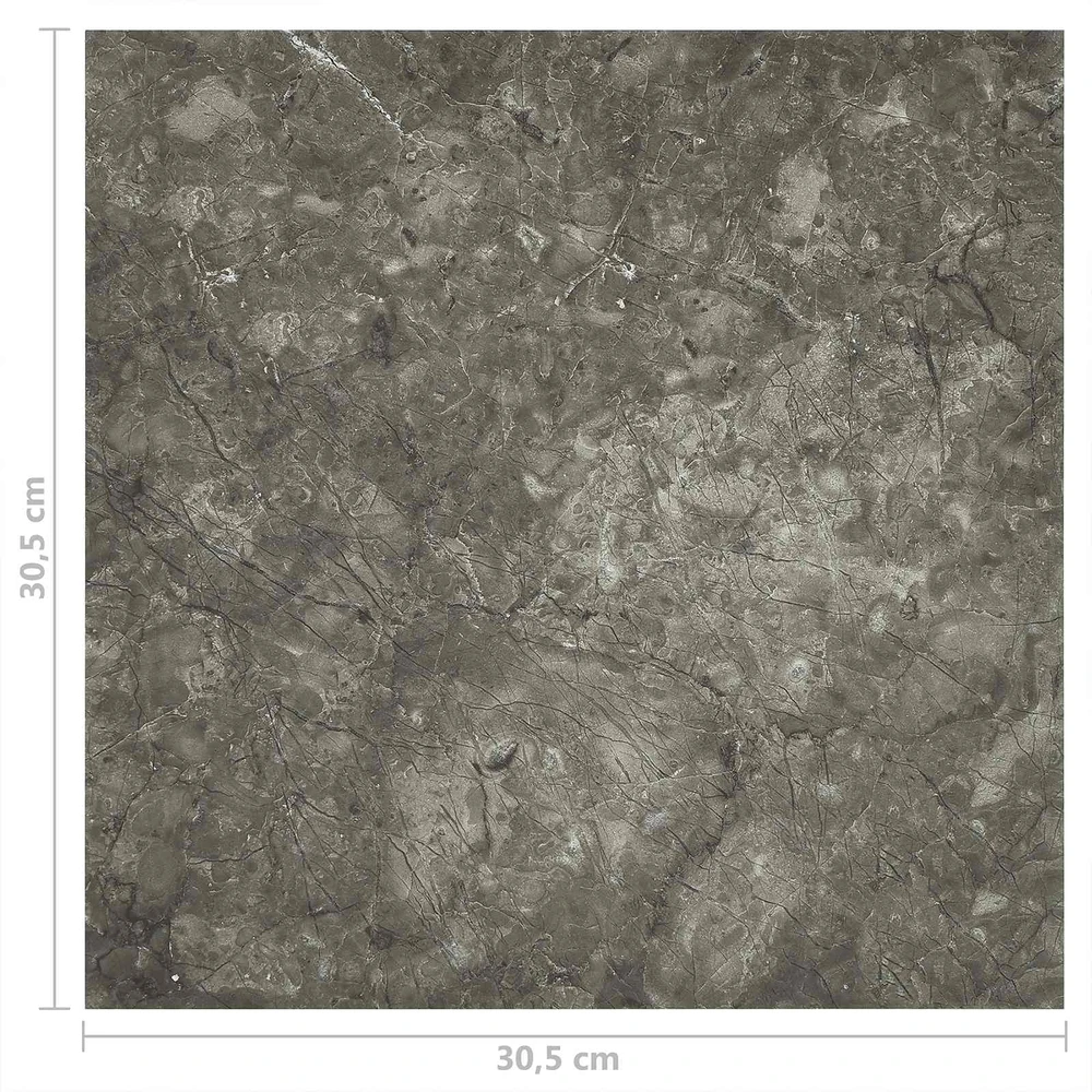 Grindų lentos Pilka ir Balta 5,11 m² 55 vnt. PVC