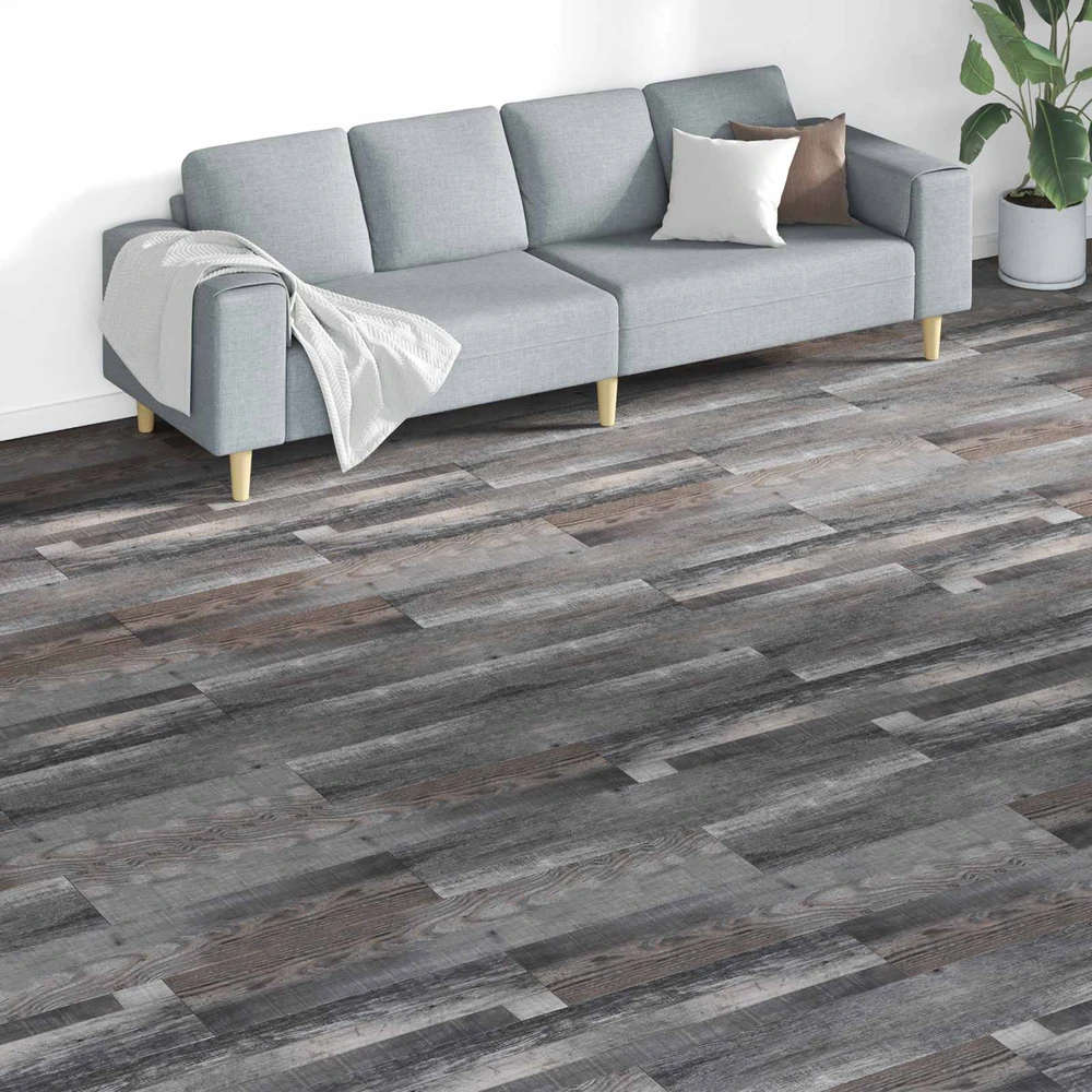 Grindų lentos Pramoninė mediena 5,26 m² 18 vnt. PVC