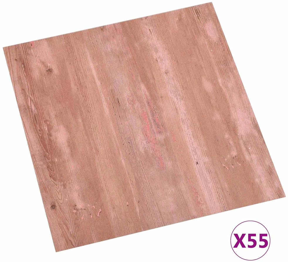 Grindų lentos Raudona 5,11 m² 55 vnt. PVC