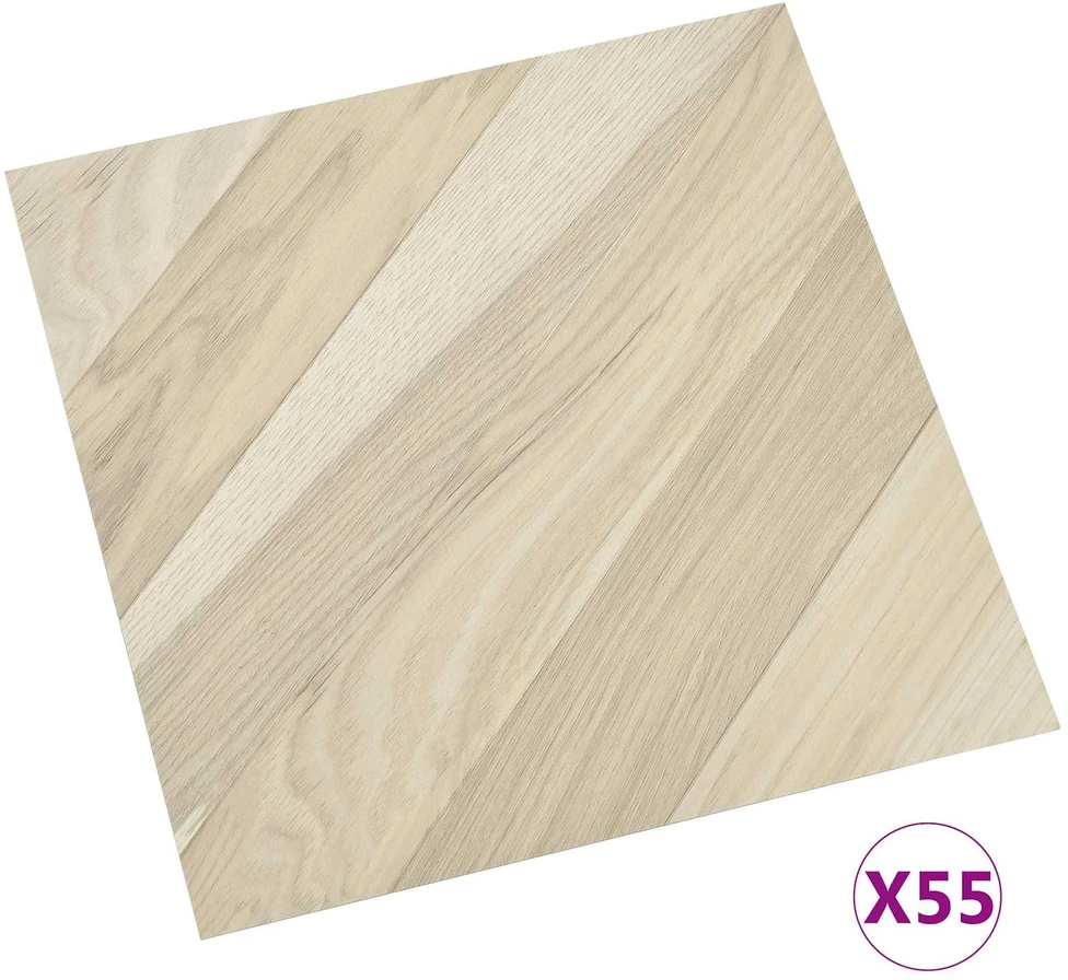 Grindų lentos Smėlio 5,11 m² 55 vnt. PVC