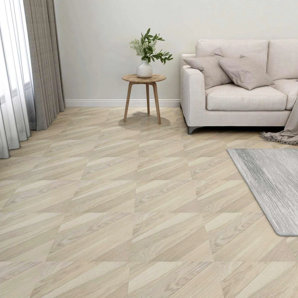 Grindų lentos Smėlio 5,11 m² 55 vnt. PVC