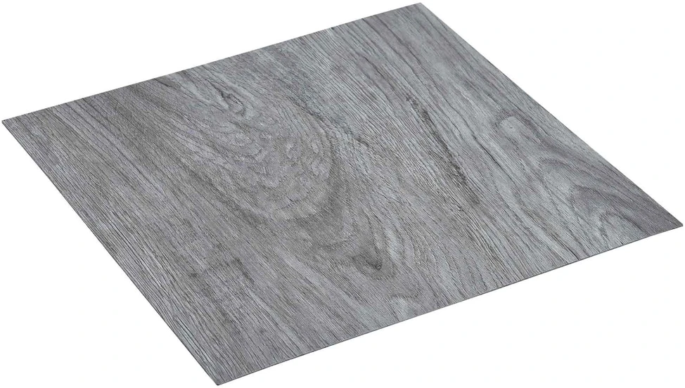 Grindų lentos Šviesiai pilka 5,11 m² 55 vnt. PVC