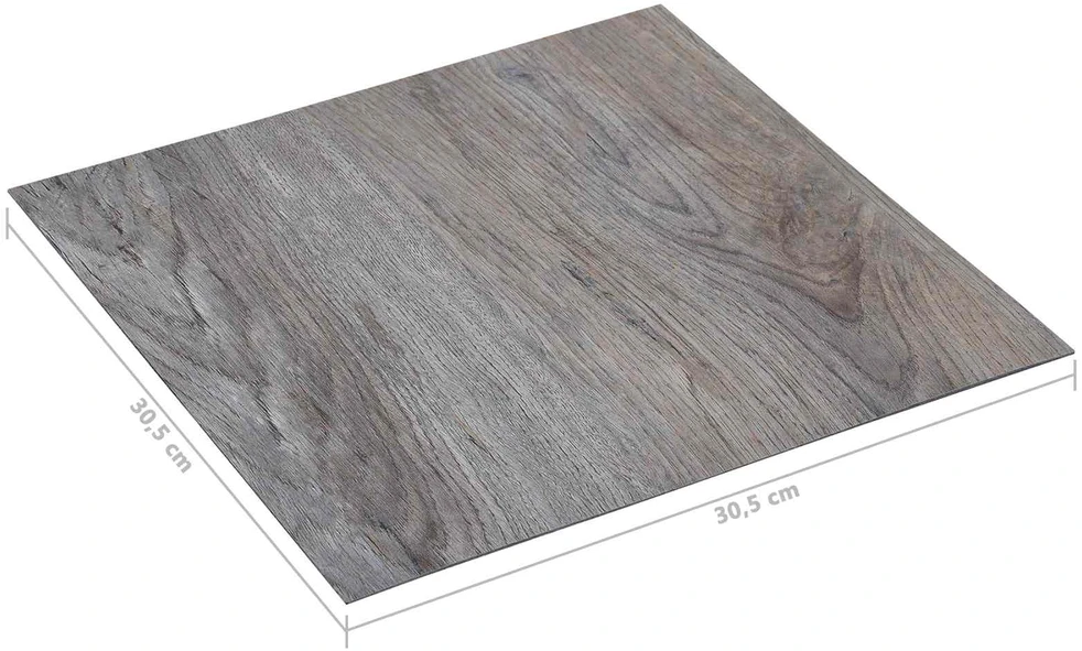 Grindų lentos Šviesiai rudas 5,11 m² 55 vnt. PVC