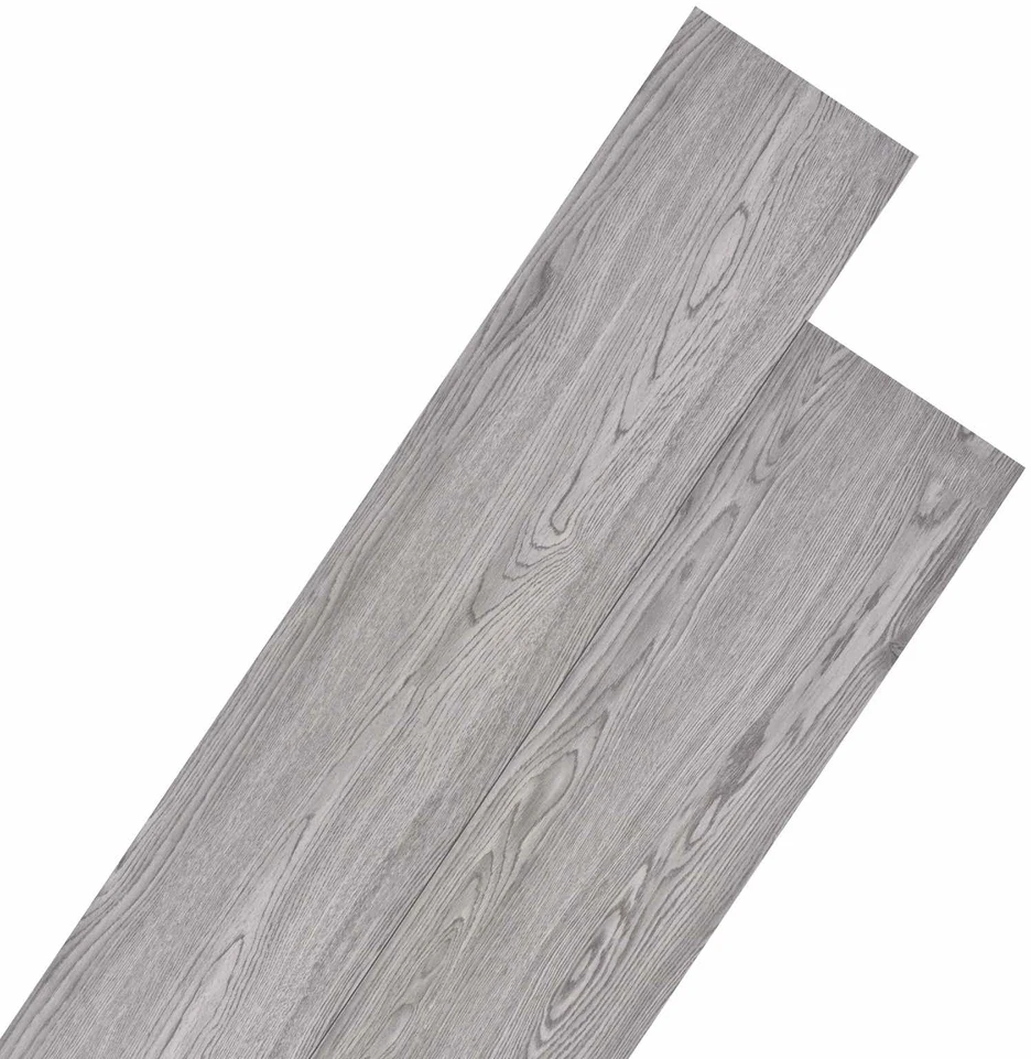 Grindų lentos Tamsiai pilka 5,26 m² 18 vnt. PVC