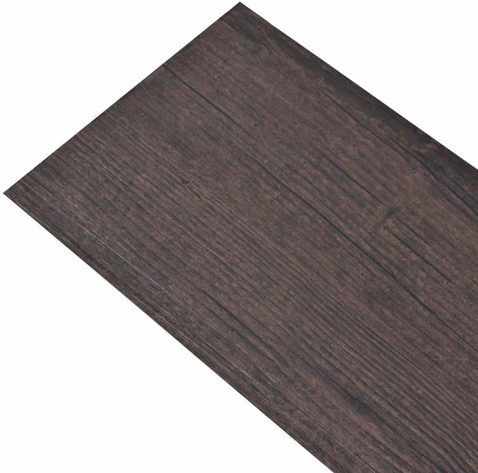 Grindų lentos Tamsiai rudas 2,51 m² 18 vnt. PVC