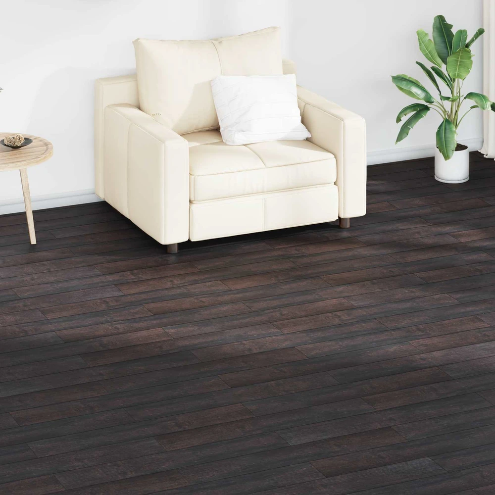Grindų lentos Tamsiai rudas 5,02 m² 36 vnt. PVC