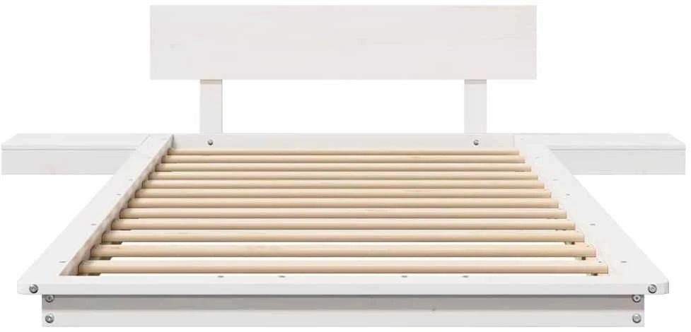 Lovos rėmas Balta 80 x 200 cm Medis