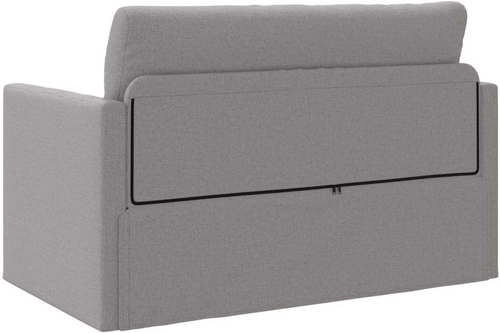 Sofa lova Debesų pilka 124 x 71 x 78 cm audinys
