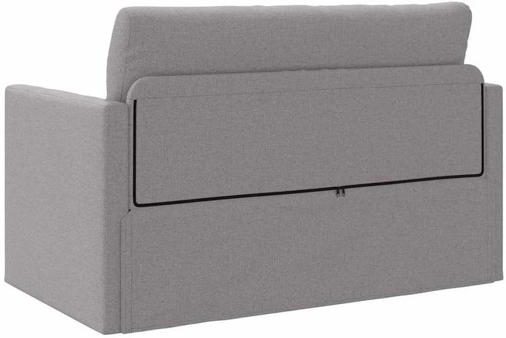 Sofa lova Debesų pilka 124 x 71 x 78 cm audinys