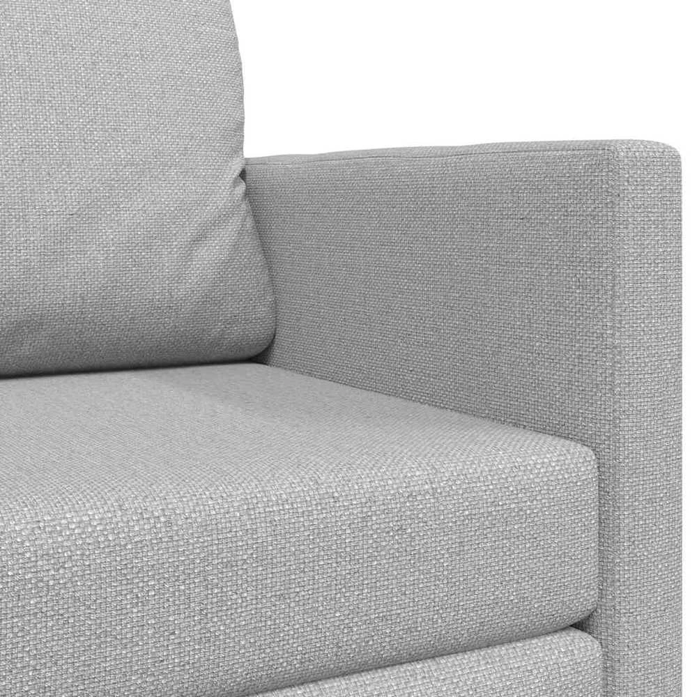 Sofa lova Debesų pilka 124 x 71 x 78 cm audinys