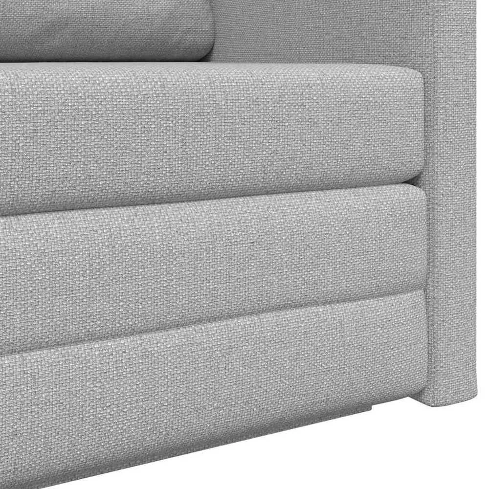 Sofa lova Debesų pilka 124 x 71 x 78 cm audinys