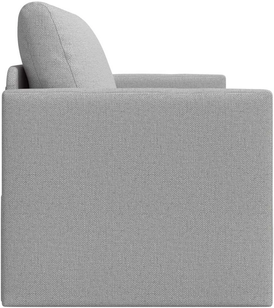Sofa lova Debesų pilka 124 x 71 x 78 cm audinys