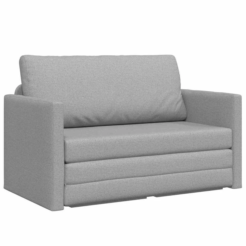 Sofa lova Debesų pilka 124 x 71 x 78 cm audinys