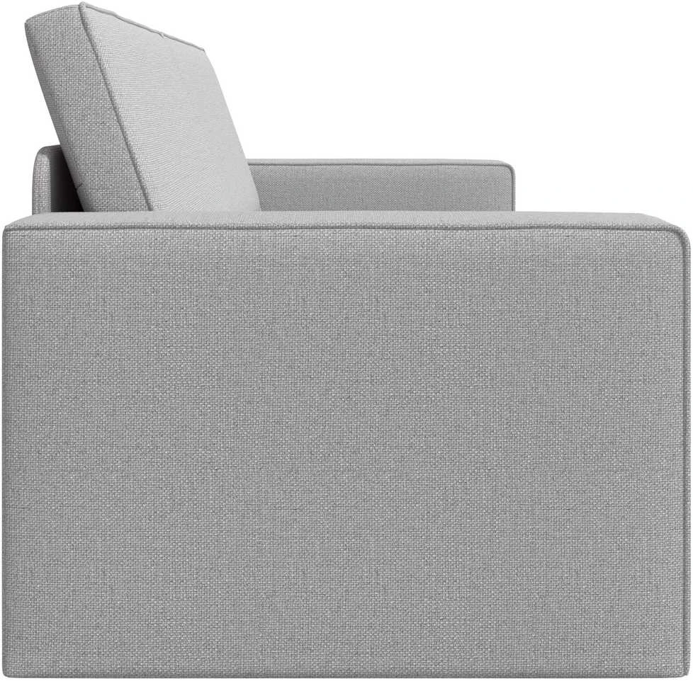 Sofa lova Debesų pilka 245 x 78 x 77 cm audinys