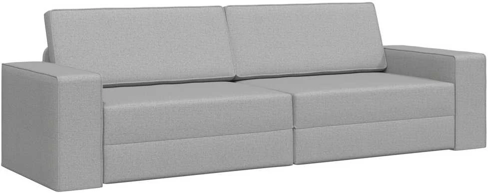 Sofa lova Debesų pilka 245 x 78 x 77 cm audinys