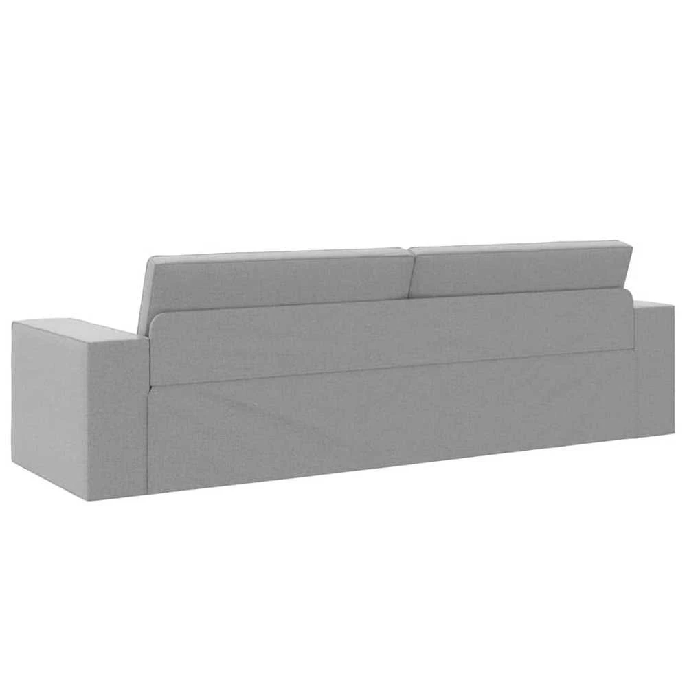 Sofa lova Debesų pilka 245 x 78 x 77 cm audinys