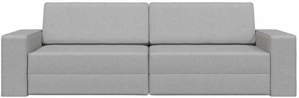 Sofa lova Debesų pilka 245 x 78 x 77 cm audinys