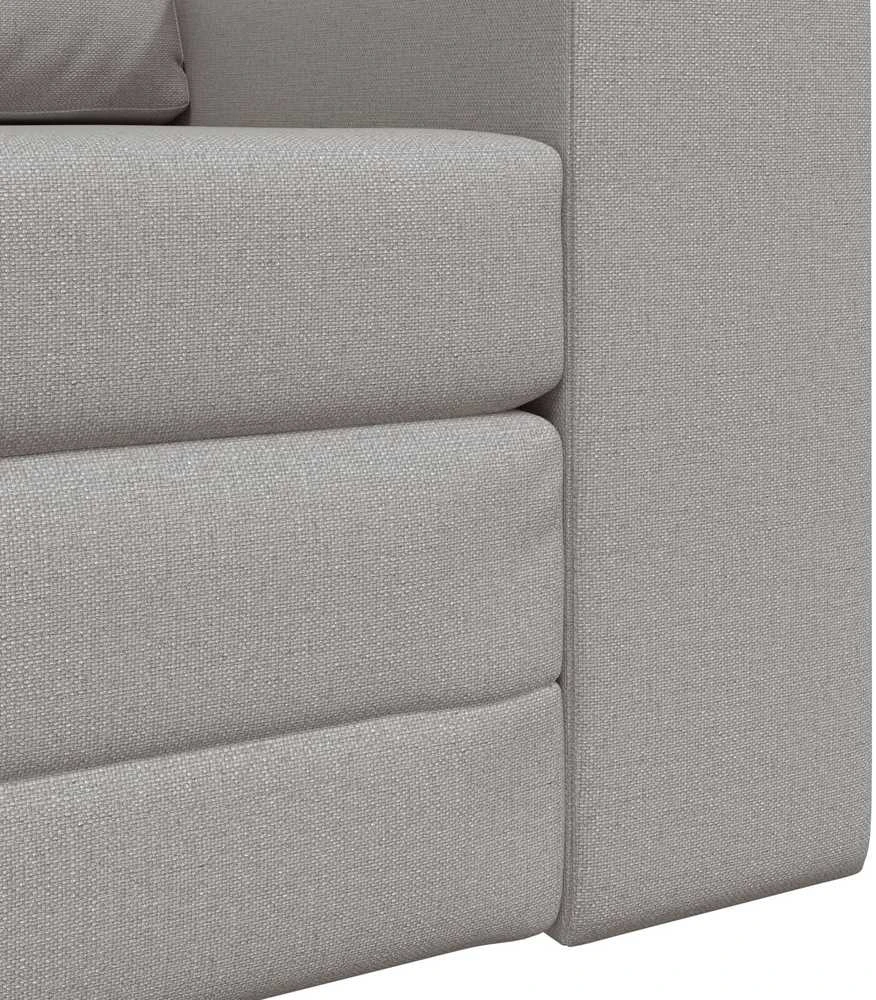 Sofa lova Debesų pilka 98 x 71 x 83 cm audinys