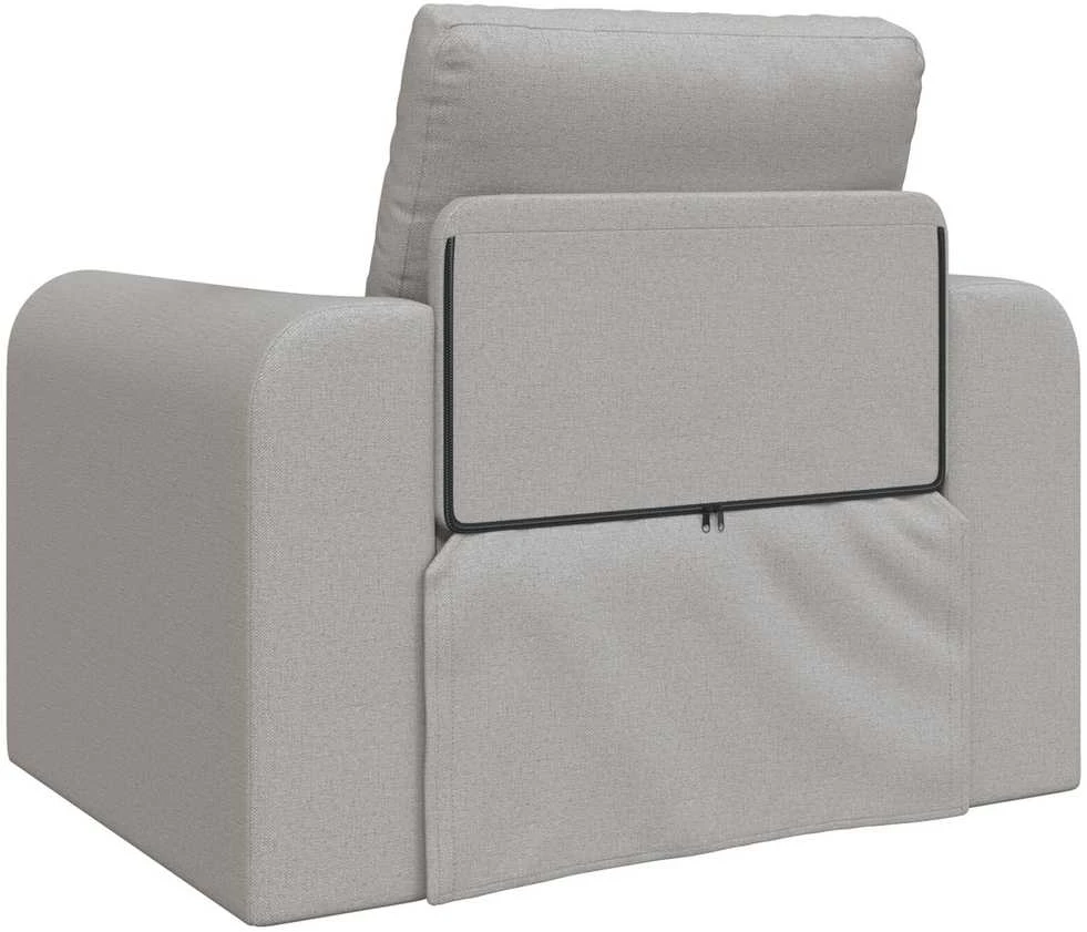 Sofa lova Debesų pilka 98 x 71 x 83 cm audinys