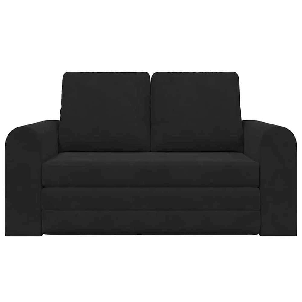 Sofa lova Juoda 148 x 71 x 83 cm Aksomas