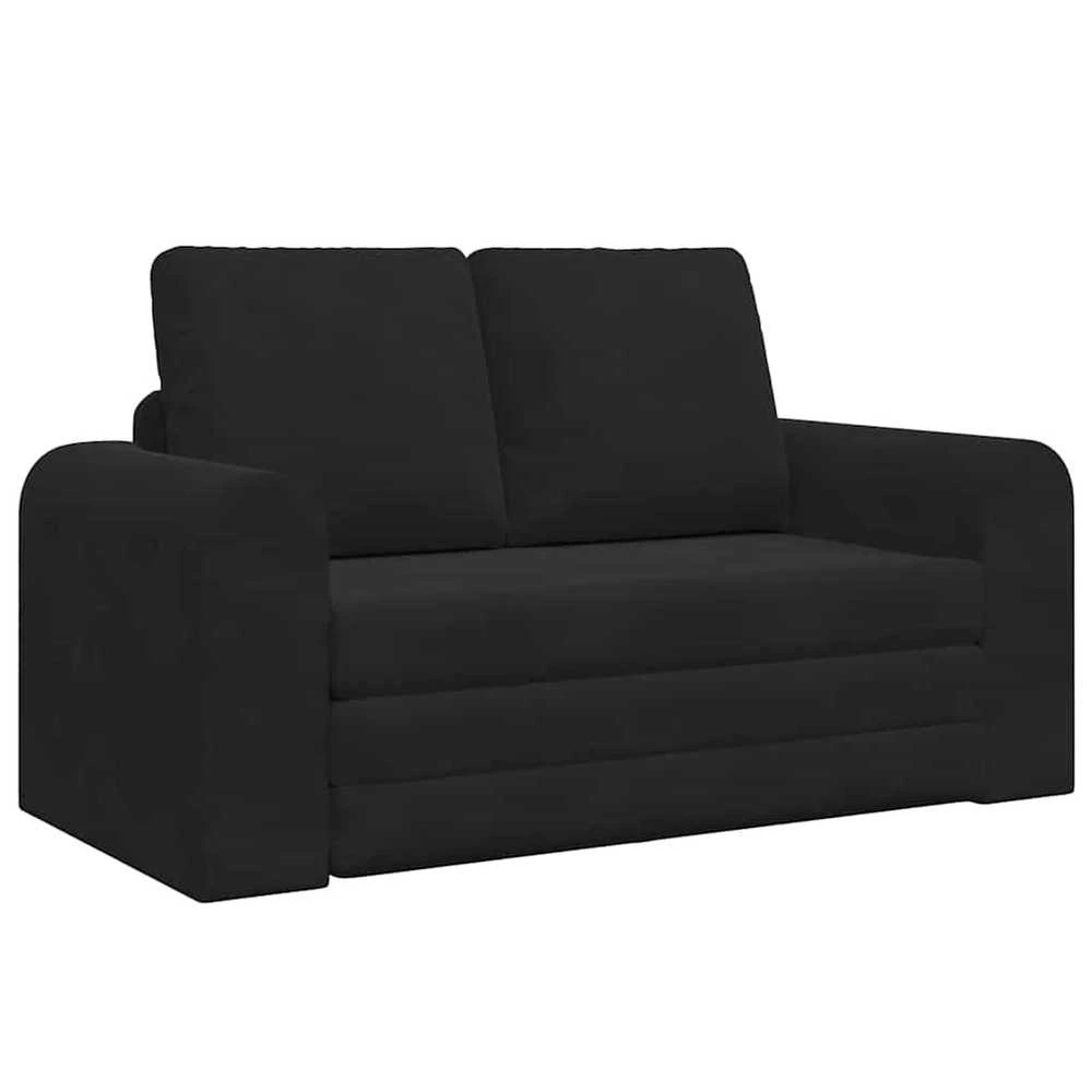 Sofa lova Juoda 148 x 71 x 83 cm Aksomas