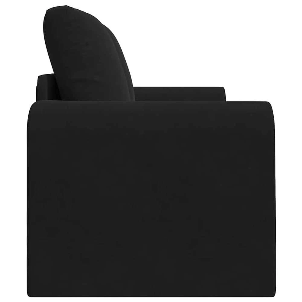 Sofa lova Juoda 148 x 71 x 83 cm Aksomas