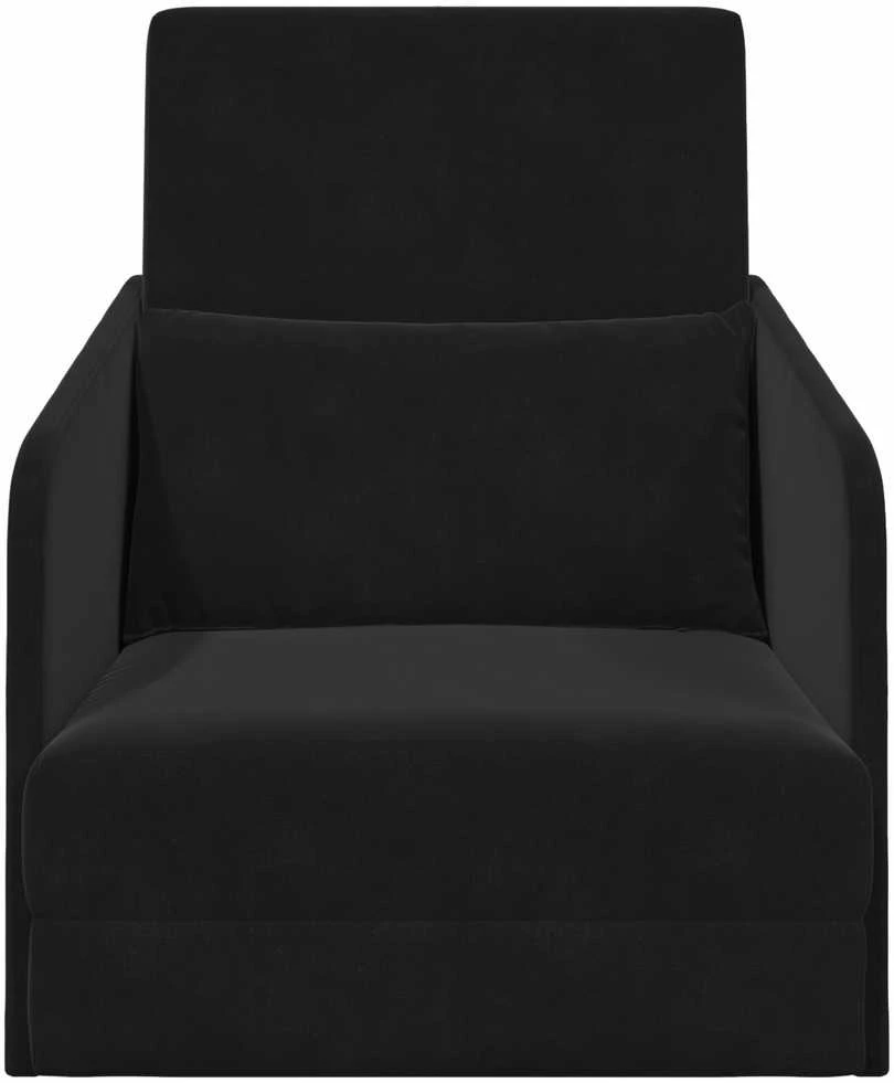 Sofa lova Juoda 65 x 80 x 83 cm Aksomas