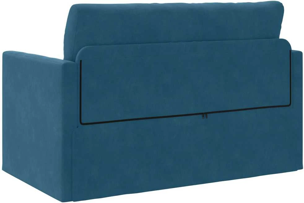 Sofa lova Mėlyna 124 x 71 x 78 cm Aksomas