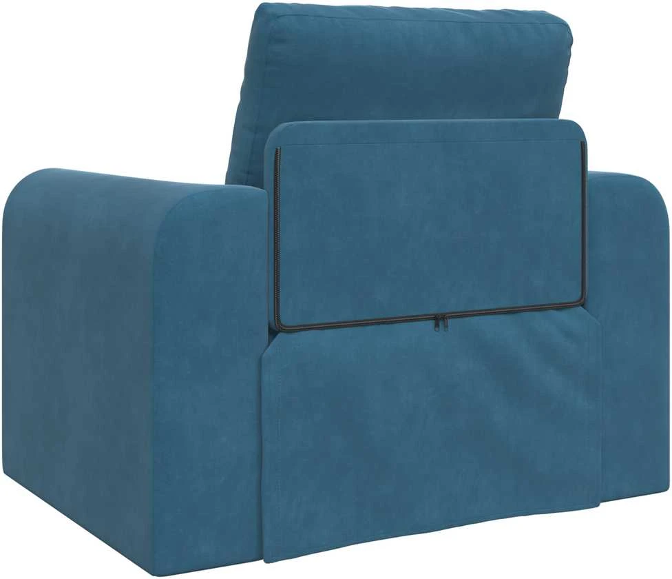Sofa lova Mėlyna 98 x 71 x 83 cm Aksomas