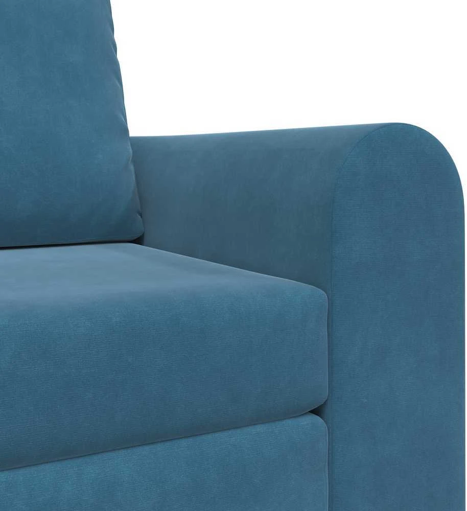 Sofa lova Mėlyna 98 x 71 x 83 cm Aksomas