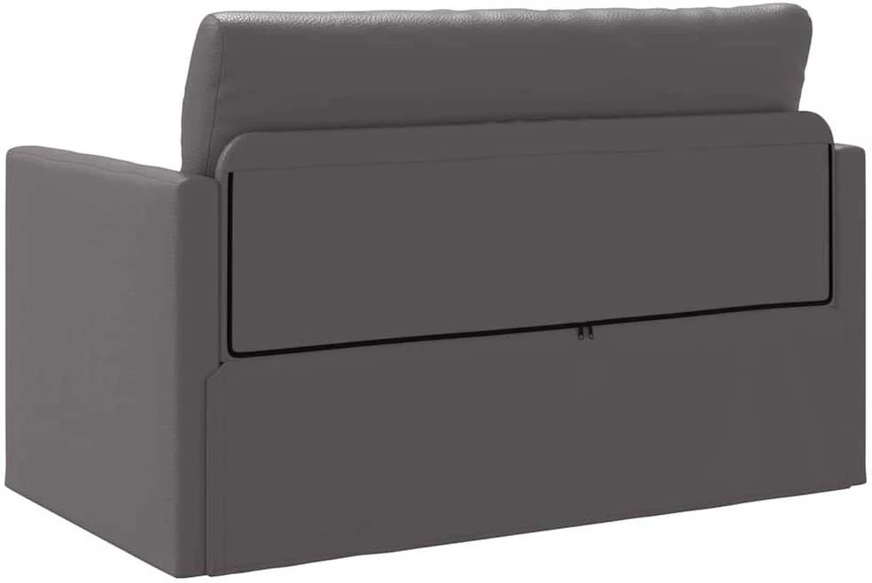 Sofa lova Pilka 124 x 71 x 78 cm Dirbtinė Oda