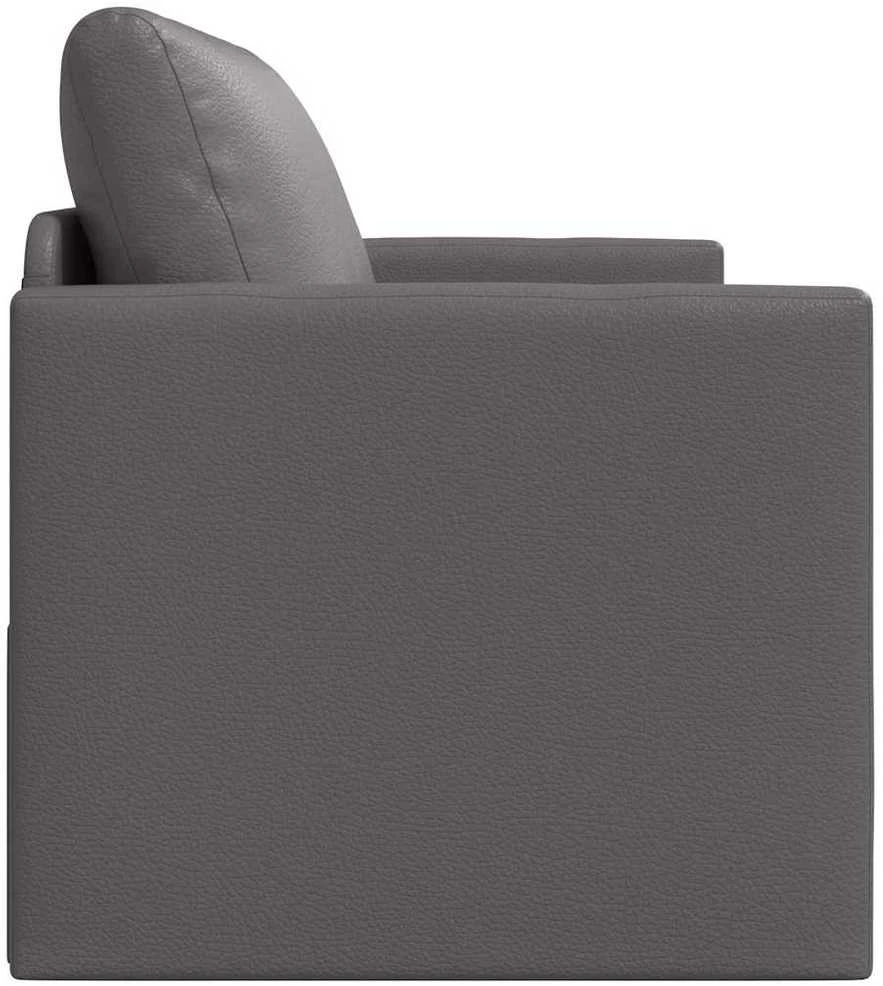 Sofa lova Pilka 124 x 71 x 78 cm Dirbtinė Oda