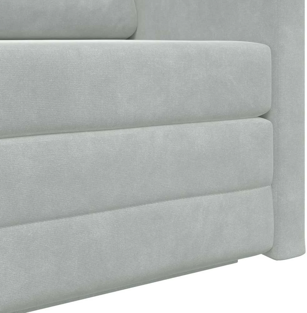 Sofa lova Šviesiai pilka 124 x 71 x 78 cm Aksomas