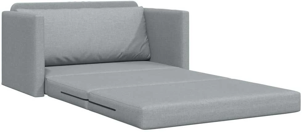 Sofa lova Šviesiai pilka 124 x 71 x 78 cm audinys