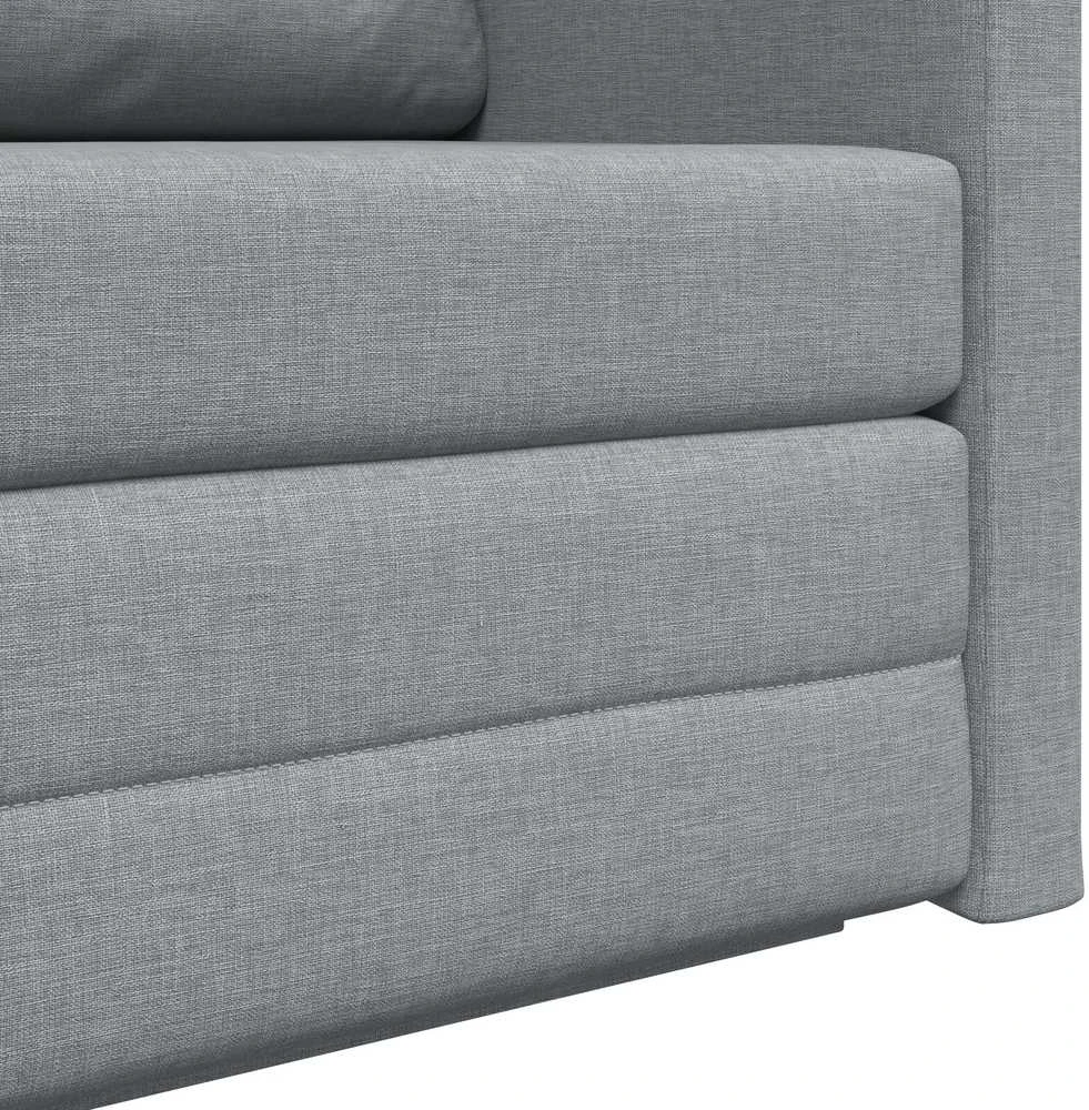 Sofa lova Šviesiai pilka 124 x 71 x 78 cm audinys