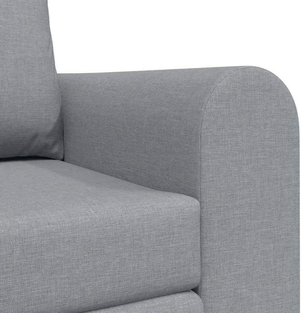 Sofa lova Šviesiai pilka 148 x 71 x 83 cm audinys