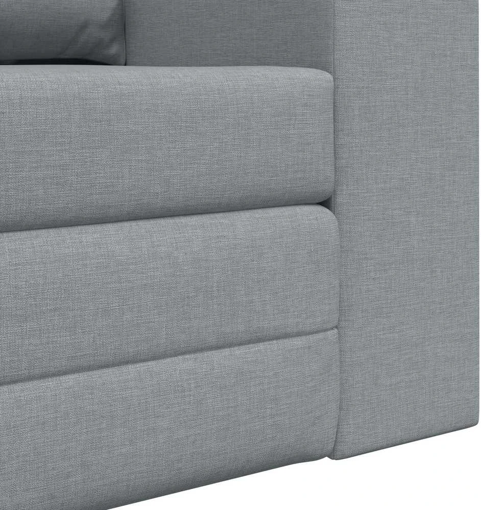 Sofa lova Šviesiai pilka 148 x 71 x 83 cm audinys
