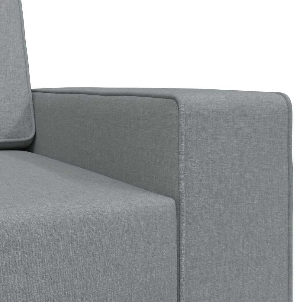 Sofa lova Šviesiai pilka 245 x 78 x 77 cm audinys