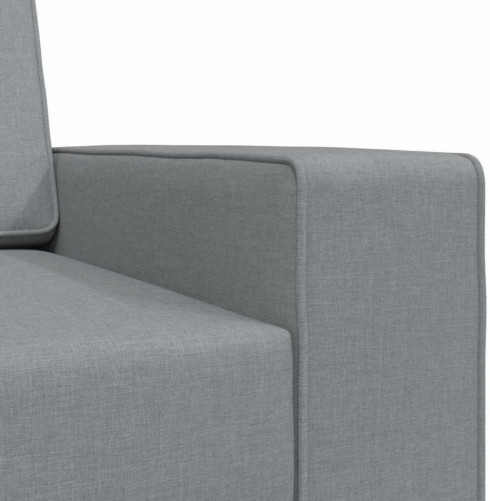 Sofa lova Šviesiai pilka 245 x 78 x 77 cm audinys