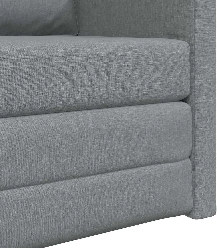 Sofa lova 60cm Šviesiai pilka audinys