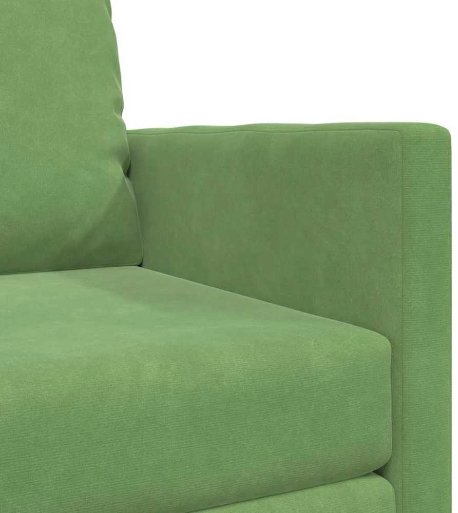 Sofa lova Šviesiai žalia 74 x 77 x 81 cm Aksomas