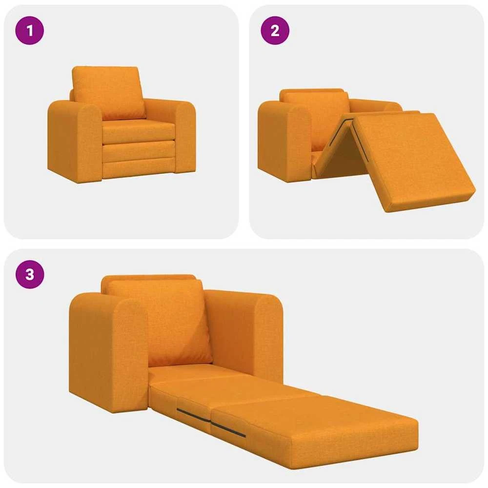 Sofa lova Tamsiai geltona 98 x 71 x 83 cm audinys